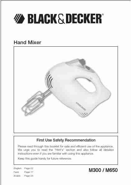 Black Decker Mixer M300-page_pdf